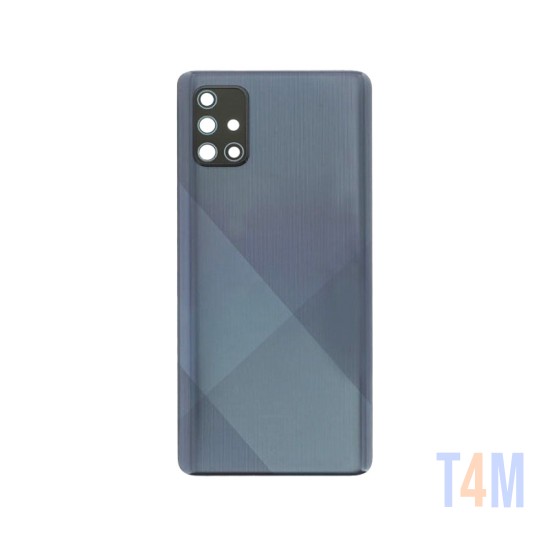 Back Cover+Camera Lens Samsung Galaxy A71/A715 Black